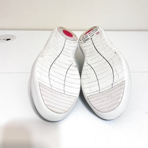 FitFlop Womens Uberknit Ballerina Flats Size 8.5 Gray Slip‎ On Knit Toning Shoes